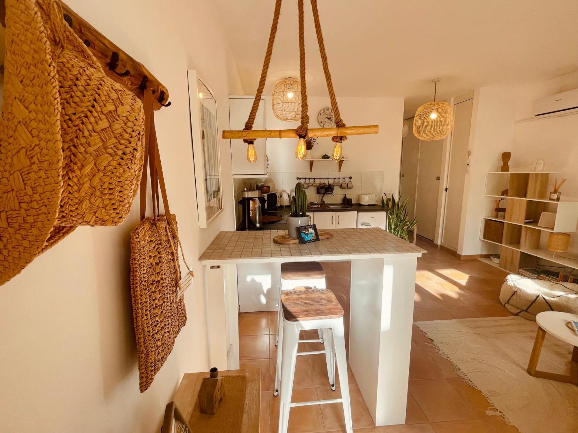 Can Somni - Appartement Boheme, Zen Et Chic Avec Piscine Cala Figuera  Zewnętrze zdjęcie